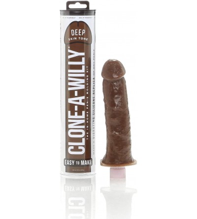 Novelties Silicone Penis Casting Kit for DIY Dildo (Deep Skin Tone) - Brown - CU1121C2GCR $69.02