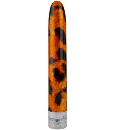 Vibrators Naughty Vibe Bullet 7" Vibrator Massager (Cheetah) - Cheetah - C111RYMWW2D $9.33