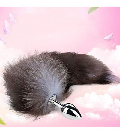Anal Sex Toys Amal Plug Heart Shape Six-Toys for Men Women Beginners- 3 Sizes (M- C2 (With Fox Tail)) - C2 (With Fox Tail) - ...