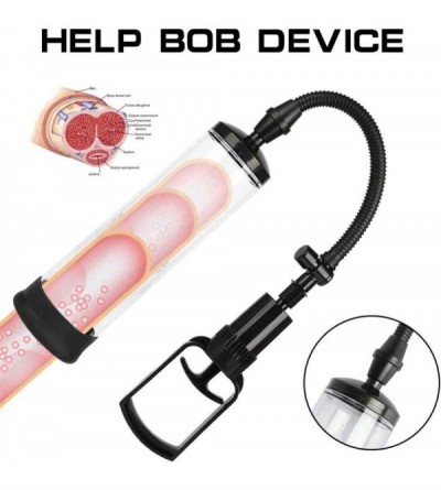 Pumps & Enlargers Male Hand Vacuum Pump Penǐs Enlargement Tool Control Manual Powerful with T Grip Set Extender Size About 30...