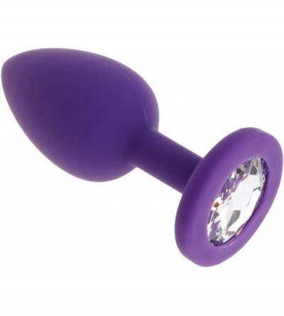 Anal Sex Toys Women Female Amal Pluģ Silicone Adullt Sxx Toys - Purple - CX196C50SMS $22.70