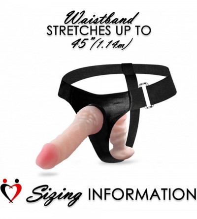 Dildos Female Strap On Double Dongs Adjustable Harness - C8187Y7T2Z2 $12.88