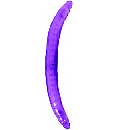 Vibrators Bendable Double Dong - Purple - Lavender - CV119O04OBF $14.10