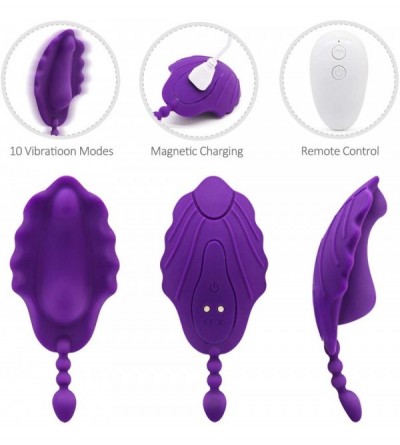 Vibrators Wearable Víbratór Clítoris Powerful Butterfly-Massage Wireless Butterfly Vibe for Women Couples for Adult Couple by...