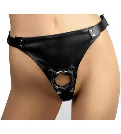 Chastity Devices Leather Male Chastity Device Harness - CZ1102QBIPZ $83.09