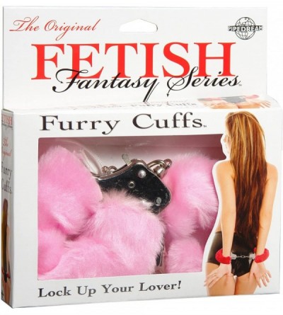 Restraints Furry Cuffs- Pink - Pink - CC1113VOND7 $7.90