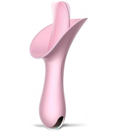 Vibrators Clitoral Vibrator Clitorist Stimulator for Women- Rechargeable Clit Massager- Pink - Pink - CM18HT6TSI8 $33.80