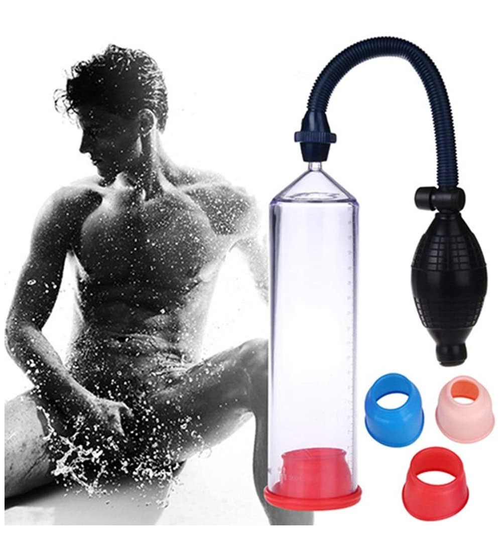 Pumps & Enlargers Male Exercise Kit Vacuum Therapy Device Strong Massager Manual Vacuum Pump for Men Toy - CF18UC682O2 $17.55