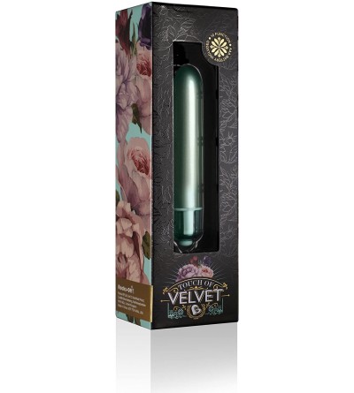Vibrators Touch of Velvet RO-90mm Bullet Vibe in (Aqua Lily) - C818C2NT0XR $9.23