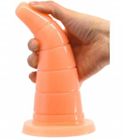 Dildos Big Anal Pussy Plug 7.16"x2.68" Safety Cone Shape Expansion Masturbation Explore Large Dildo Sex Toy (Flesh) - Flesh -...