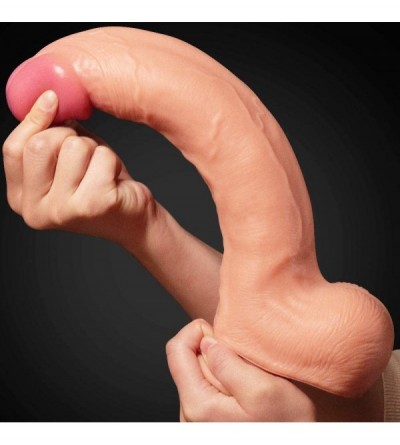 Dildos 12 Inch Dual Density Silicone Anal Dildo Realistic Huge Suction Cup Dildo Big Horse Dildo Giant Anal Toy Anal Plugs La...
