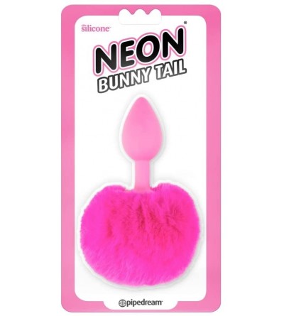 Vibrators Neon Bunny Tail- Pink- 1.5 Lb - Pink - CF18DIA4DUL $10.57