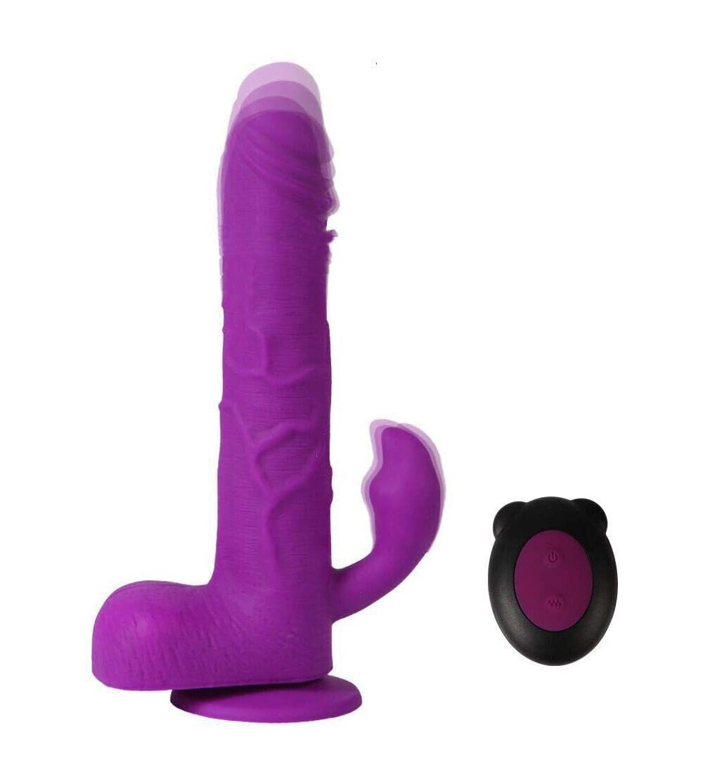 Dildos G Spot Rabbit Vibrator Adult Sex Toys for Clitoris Stimulation- Waterproof Dildo Vibrator Clit Stimulator with 6 Vibra...