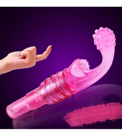 Vibrators Women G-Spot Vibrating Dildo Clitoral Stimulator Vibrator Massager Adult Sex Toy Pink - CD185MI6SGU $9.51
