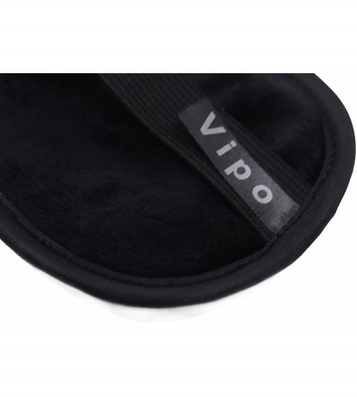 Restraints Soft Leather Cuffs and Eye Mask for Male Female Couples - Black - CQ12O2489HT $9.15