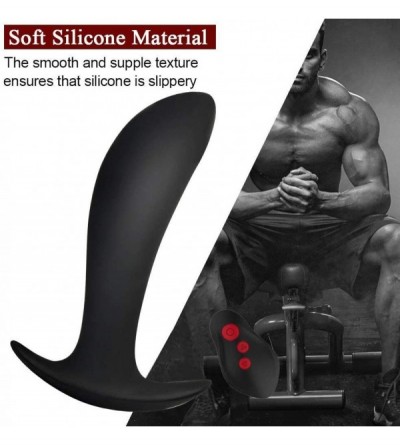 Vibrators Vibrating Butt Plug Electric Shock Anal Plug Vibrator Male Sex Toy Prostate Massager-Anal Trainer 8 Vibration&Elect...