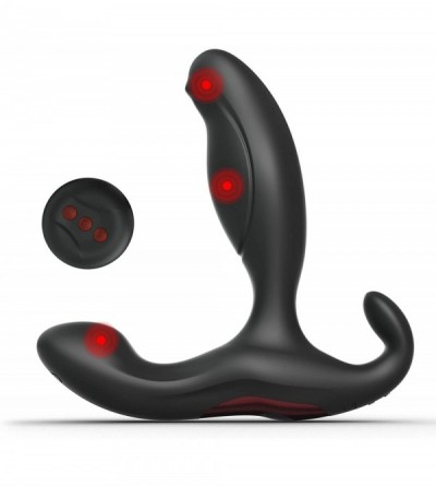 Vibrators Male Anal Kegel Exercises Vibrator with 2 Powerful Motors & 7 Patterns- Butt Plug Prostate Massager with Remote Con...