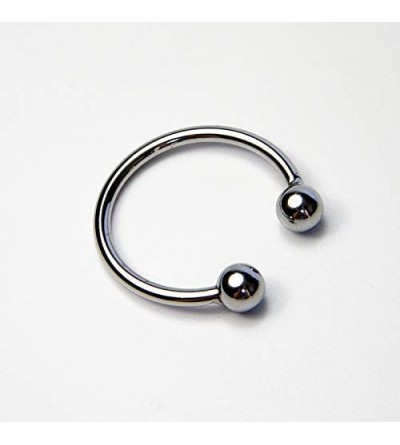 Penis Rings 28mm/30mm Stainless Steel Head Ring Glans Cock Rings Male Delay Product for Men - halfturn - CU18MHU0GWT $9.70