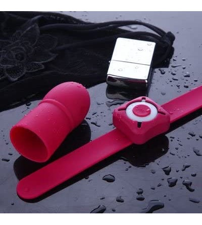 Vibrators Viberate Couples Rechargeable Massager with Remote Control for Multi Speed Therapeutic Muscle Relaxation - Red - C1...