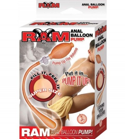 Anal Sex Toys Anal Balloon Pump- Flesh - C811FFOGNSB $11.56