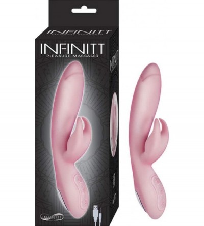 Vibrators Infinitt Pleasure Massager (Pink) - Pink - CC18H0OQS5M $19.39