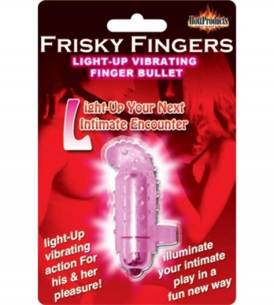 Vibrators Light Up Frisky Finger- 2 Ounce- Magenta - C8182DM3LSH $10.94