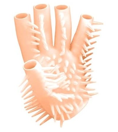 Male Masturbators Masturbating Glove Waterproof- Flesh - Flesh - CV11HHYY3FR $21.53