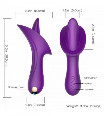 Vibrators The Item is Belong of Mens-Tongue Jump Oral Intimacy Knead 10 Mode rivacy Stimulator Female Manual Funny Toys for W...