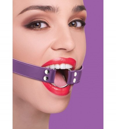 Gags & Muzzles Ring Mouth Gag- Purple - CK11O4OXD9F $25.19