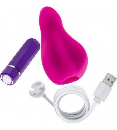 Novelties Aria Hot Tongue Vibrating Bullet- Pink- 3.5 Inch - CB188UZI024 $20.31