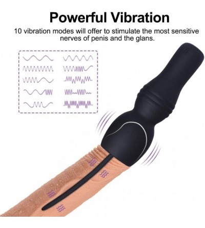 Catheters & Sounds Silicone Urethral Sound Vibrating 10 Speed Urethral Dilator Extra Quiet 360° Stimulation wrap Around Vibra...