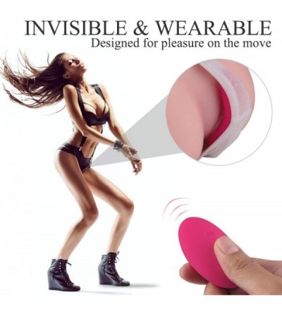 Vibrators Wearable G-Spot Clitoral Panty Vibrator- Butterfly Clitoris Vaginal Massager with Remote Control & 9 Vibration Mode...