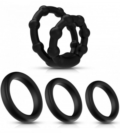 Penis Rings Cock Rings Set Silicone Love Rings Penis Rings with 3 Individual Rings- 1 Dual Rings - C719GC29468 $9.86