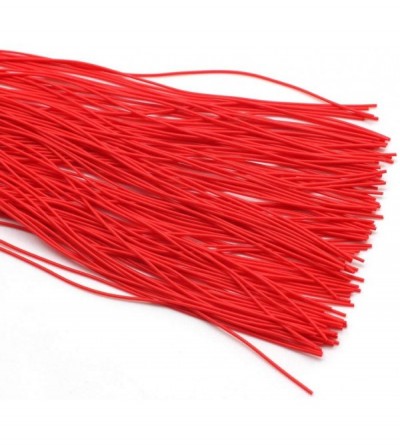 Paddles, Whips & Ticklers Rubber Sex Flogger Whip - Beginners Super Soft 15 Inch Flogger Whip for Sex Adult (Red) - Red - CX1...