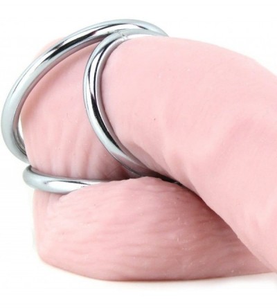 Anal Sex Toys Cock Stainless Steel Penis Rings Glans Ring Erection Enhancing Toy Plus Gift - Penis Sleeve - C511B2PUTCX $9.42