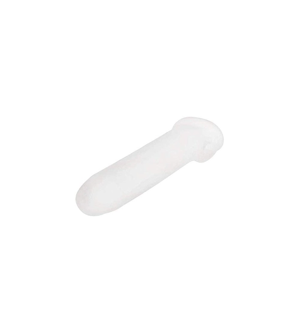 Pumps & Enlargers Cook Pennis Sleeve Enhancer Ball Stretch Sleeve Girth Adult Six Toys for Men - White - CE19GUM73L7 $18.42