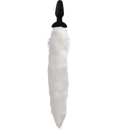 Penis Rings Vibrating White Tail - CB19C0HI2WZ $21.65