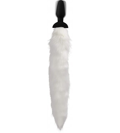 Penis Rings Vibrating White Tail - CB19C0HI2WZ $21.65