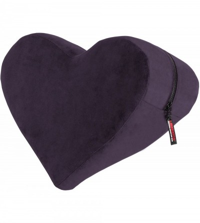 Sex Furniture Decor Heart Wedge Pillow- Aubergine Velvish - Aubergine Velvish - C7115I3WW6L $102.97