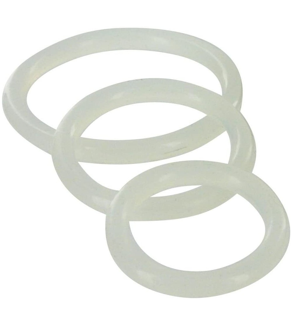 Penis Rings Silicone Cock Rings - CG1187PVWNV $6.58