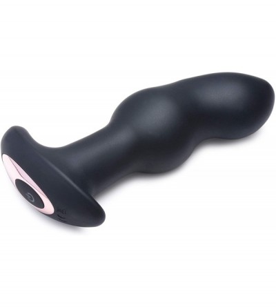 Anal Sex Toys Gyro-I 10X Beaded Rimming Butt Plug with Remote Control - C8193ZD02YR $34.60