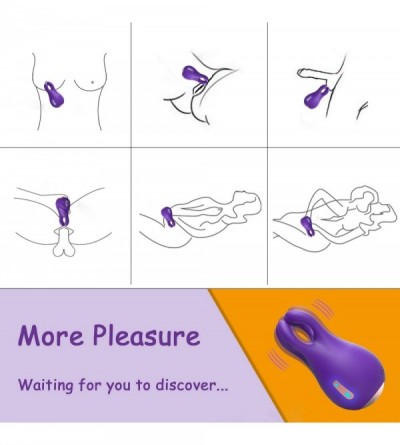 Vibrators G Spot Vibrator - Silicone Mini Clitoral Vibrator with 4 Tentacles 10 Frequency for Intense Clit Orgasm- Rechargeab...