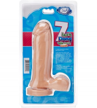 Dildos WTC Cloud Nine Thick Delightful Dong with Balls- Flesh- 7" - Flesh - CH113KWXZFT $13.58