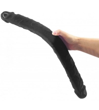 Dildos Realistic Double Ended Dildo- 1.77 Inches Wide Dildo Adult Toy for Lesbian Waterproof Flexible Double Dong with Veins ...