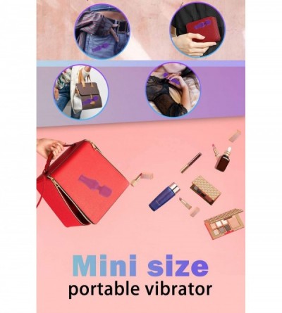 Vibrators Mini Vibrator Clitorial and G-Spot Nipple Stimulator- High-Frequency Powerful Small Bullet Vibrator Massage Adult S...
