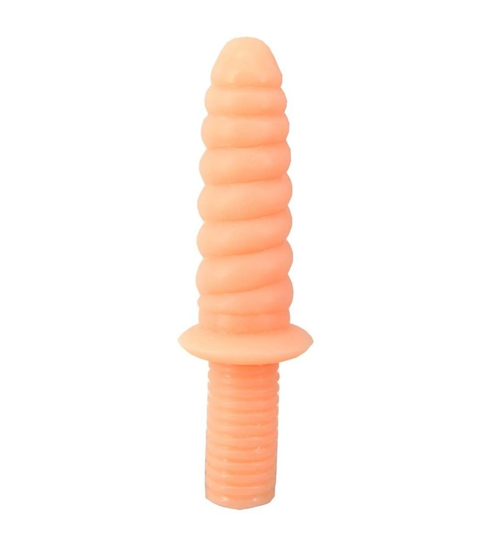 Anal Sex Toys 29CM Long Anal Beads Dildo Screw Handle Conch Soft Flexible Butt Plug Fake Penis Box Discreet Package Women Mas...