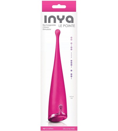 Vibrators Inya - Le Pointe - Silicone Clitoral Stimulator Vibrator - Womens Multi-Functional Sextoy - Pink - CH18AURAWQK $19.33