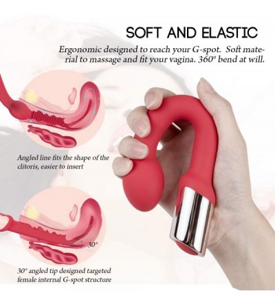 Vibrators Classical G Spot Vibrator with Powerful 10 Vibration- Rechargeable Waterproof Vagina Massager- Clitoris and Nipple ...