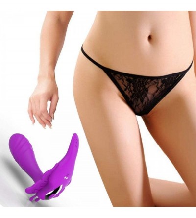 Vibrators Vibrating Panties Wireless Remote Control Butterfly Vibrator- Wearable G Spot Vibrator for Women-Strong Rechargeabl...
