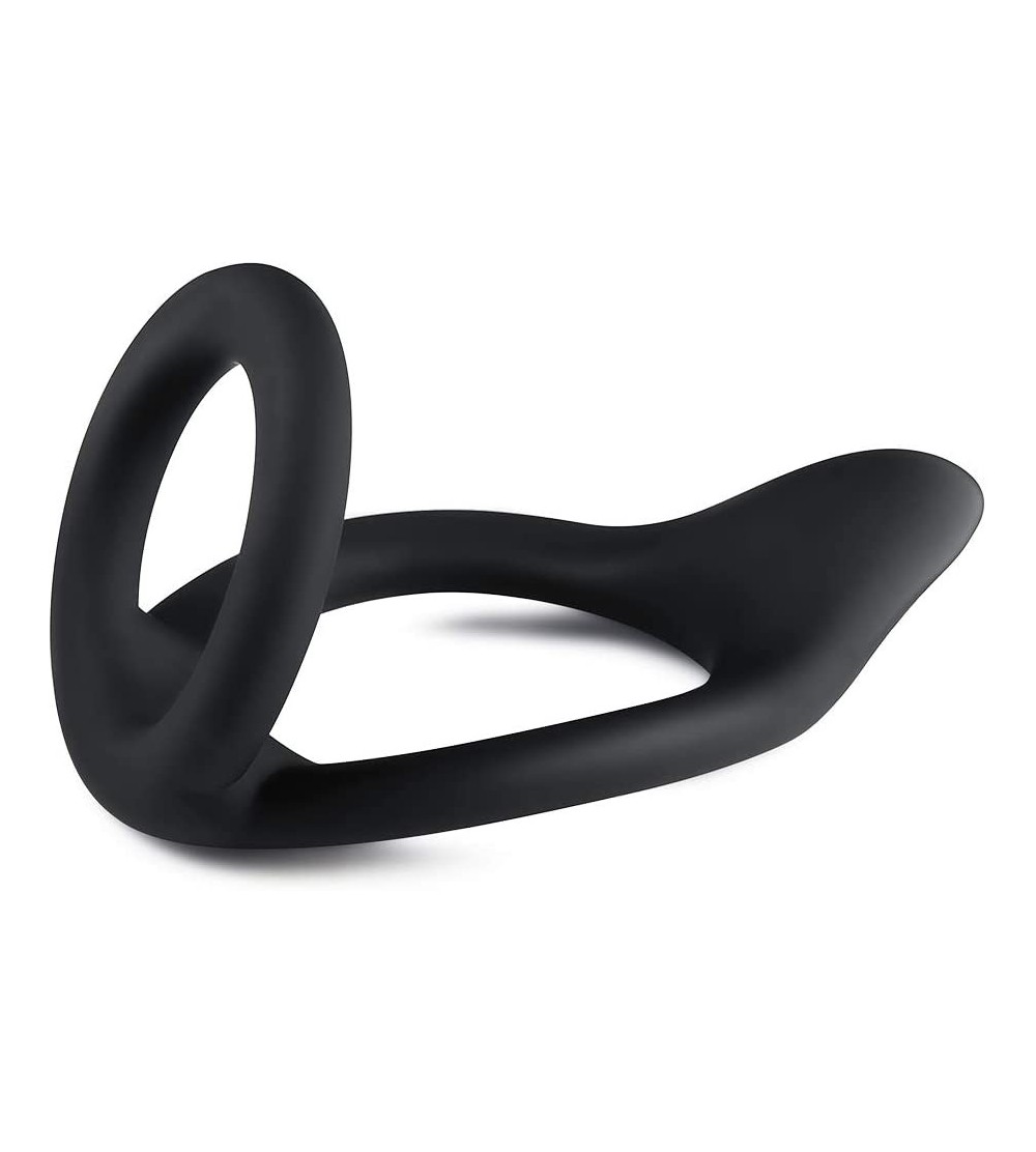 Penis Rings Silicone Cock Ring Multi-Functional Penis Ring Enhancing Adult Toys for Men-1.4" in Diameter - C3186DGQ2E7 $11.28